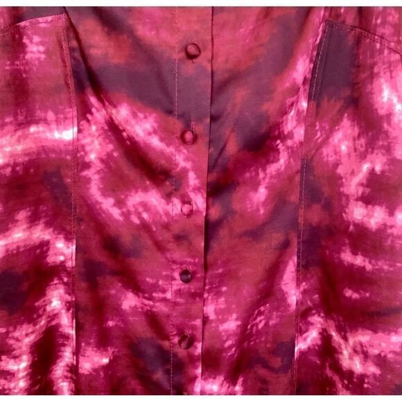 Cinq A Sept Alexa Tie Dye Midi Dress Size 6 - Picture 8 of 9